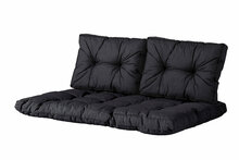 Florance rug ca.43x60cm Basic black 2 stuks